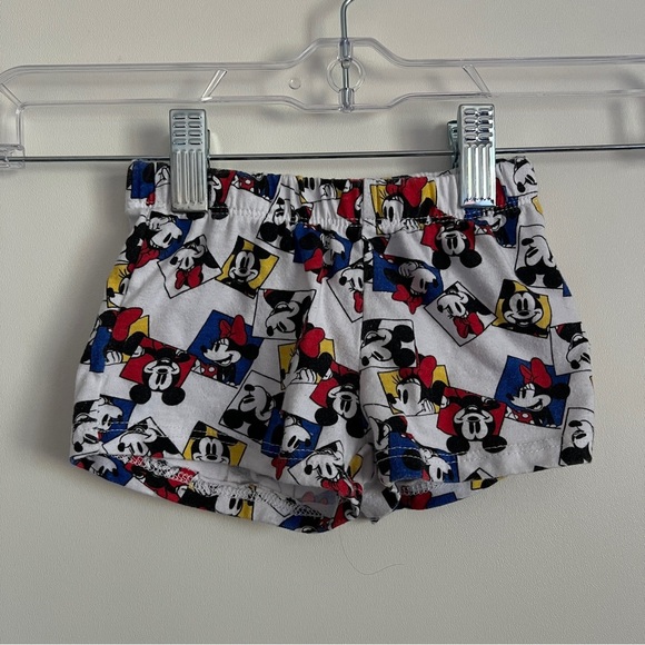Disney Baby Mickey Mouse and Minnie Multicolor Shorts-Baby’s Size 12 Months - Picture 1 of 6
